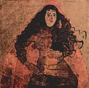 Egon Schiele, Portrat der Trude Engel